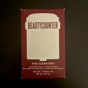 Beautycounter clean deodorant refill in scent Crisp Sequoia